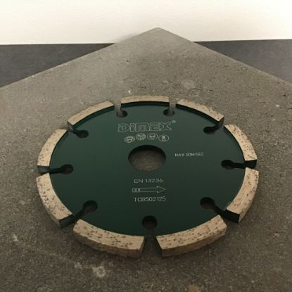 7 mm diamant fugefræseklinge til udskæring af beton, granit og mørtel